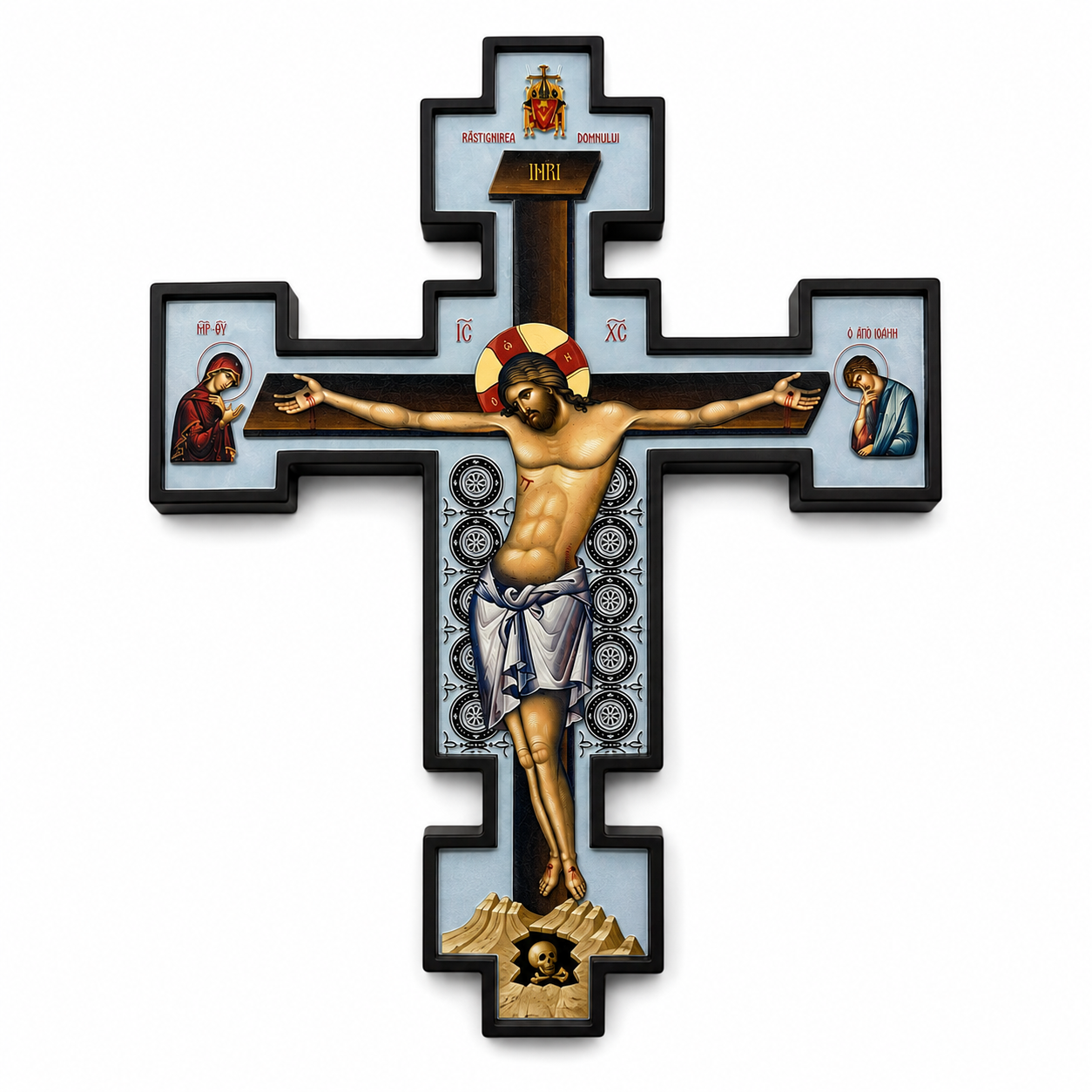 Cruce Ortodoxa Rastignirea Domnului, Manastirea Vatoped – Muntele Athos, 30 cm