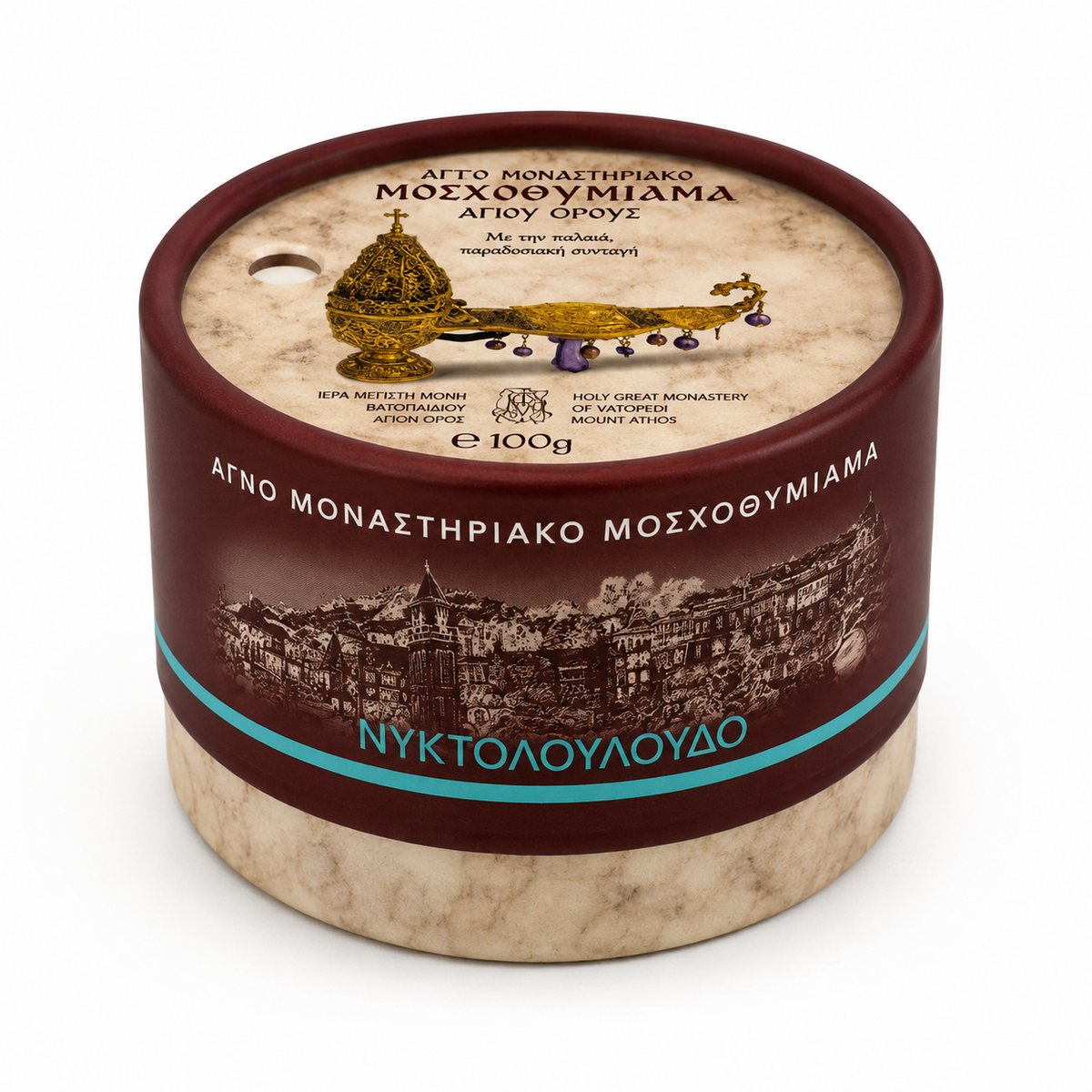 Tamaie de la Manastirea Vatoped - Muntele Athos, Aroma Floarea Noptii, 100 g
