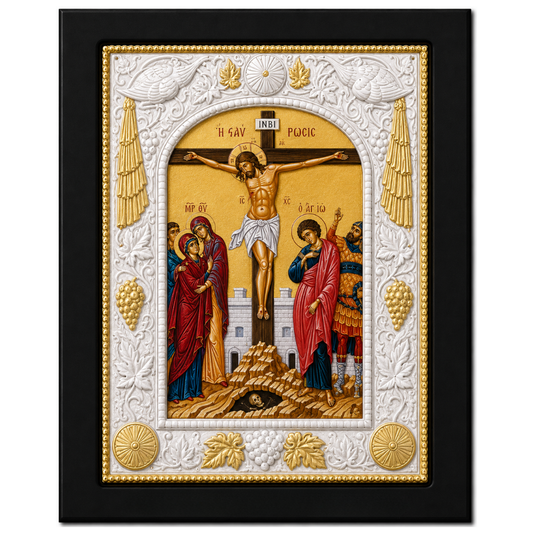 Icoana Rastignirii Mantuitorului, Lucrata manual pe lemn de Mahon, Import Athos (Copy)